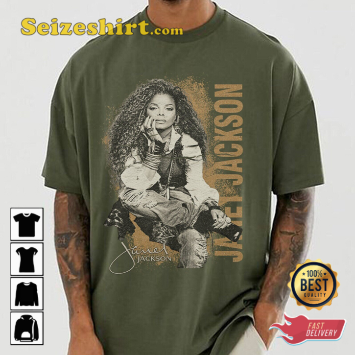 Miss You Much Shot Like An Arrow Through My Heart 90s Janet Jackson T-Shirt