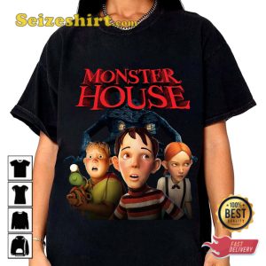 Monster House Eve Monster House 2023 Horror Halloween Costume Sweatshirt