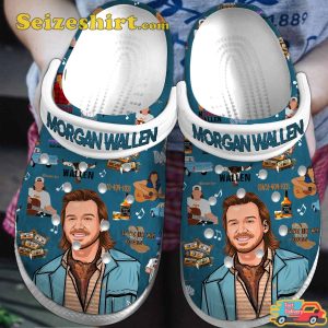 Morgan Wallen Music Indie Vibes Cover Me Up Melodies Comfort Clogs Shoes