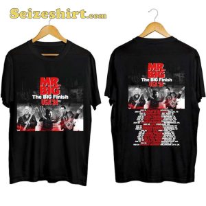 Mr Big The Big Finish Tour 2024 Fan Gift T-Shirt