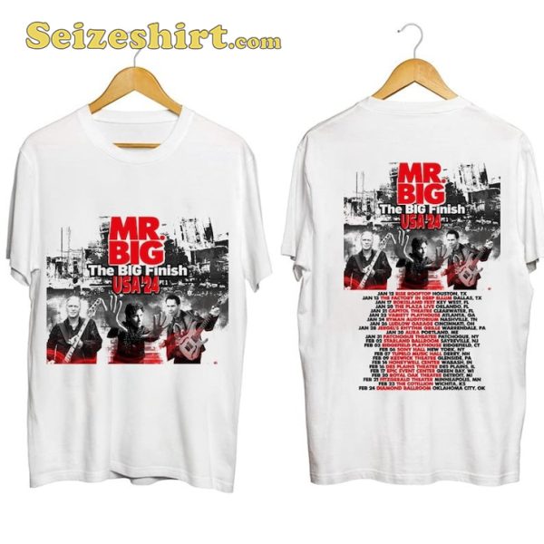 Mr Big The Big Finish Tour 2024 Fan Gift T-Shirt