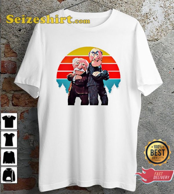 Muppet Statler Waldorf Muppet Show Old School T-Shirt