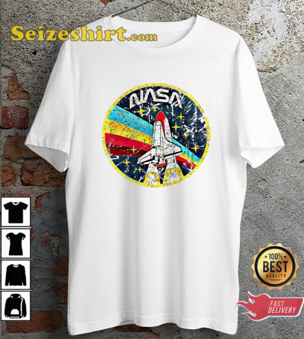 Nasa Distressed Style Space Agency Ideal Gift T-Shirt