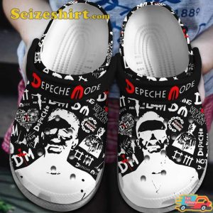 Never Let Me Down Again Depeche Mode Band Crocs Crocband Shoes