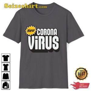 New Corona Virus New Mario Game Mock-up Meme Funny T-Shirt