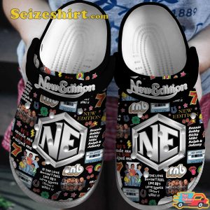 New Edition Music Soul Vibes Can You Stand the Rain Melodies Comfort Crocband Shoes