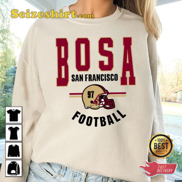 Nick Bosa San Francisco 49ers Im Excited To Be Back 49ers Football Sportwear Sweatshirt