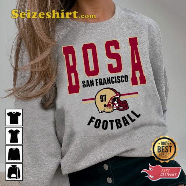 Nick Bosa San Francisco 49ers Im Excited To Be Back 49ers Football Sportwear Sweatshirt