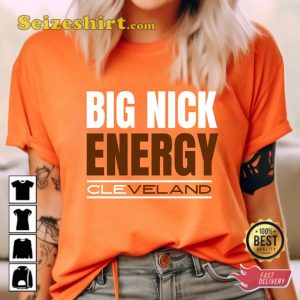 Nick Chubb Power Cleveland Browns Football Sportwear T-Shirt