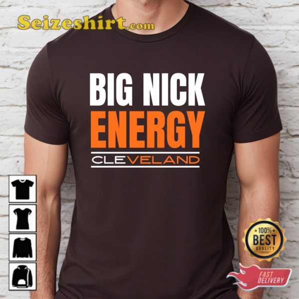 Nick Chubb Power Cleveland Browns Football Sportwear T-Shirt