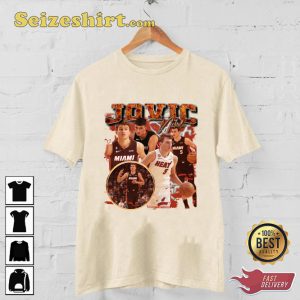 Nikola Jovic NBA International Star Forward Sportwear T-Shirt