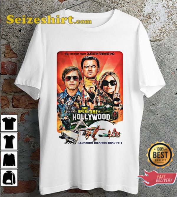 Once Upon A Time In Hollywood Movie Poster Unisex T-Shirt