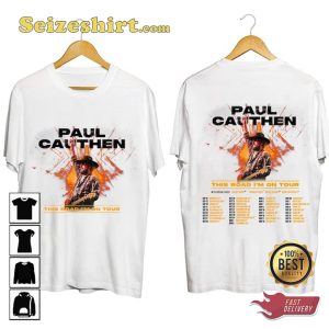 Paul Cauthen This Road Im On Tour Fanwear Style Fashion T-Shirt