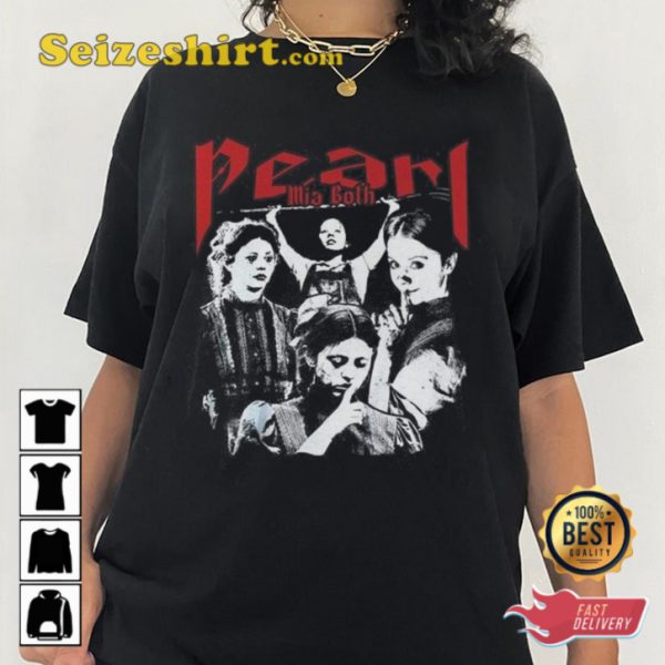 Pearl Mia Goth Scary Movies Horror Unisex T-shirt