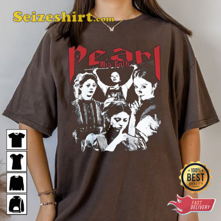 Pearl Mia Goth Scary Movies Horror Unisex T-shirt
