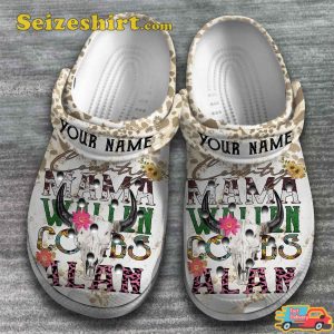 Personalized Custom Name Country Mama Wallen Combs Alan Comfort Clogs