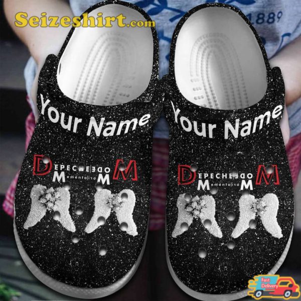 Personalized Depeche Mode Crocs Clog Shoes