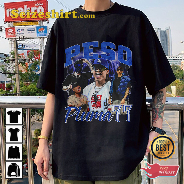 Peso Pluma Look La Edition Playera Regional Music Trendy T-shirt