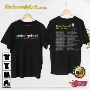 Peter Gabriel Io The Tour Progressive rock Musician 2023 T-Shirt