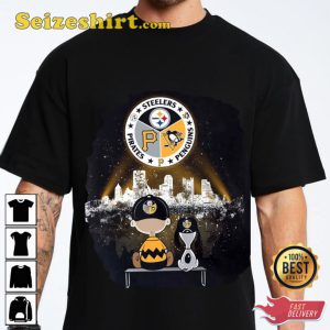 Pittsburgh Steelers Pittsburgh Pirates Lover Football Team Fans Support T-Shirt
