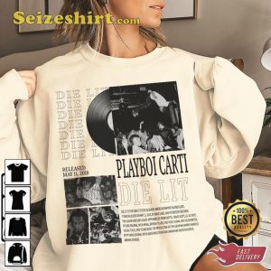 Playboi Carti Music Rap Die Lit Album Antagonist Trendy Unisex T-Shirt