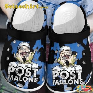 Post Malone Hit Song Sunflower Vibes Crocs Clog Shoes