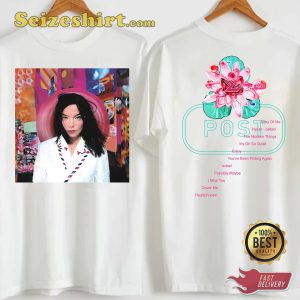 Post Vibes Björk 95 Album Promo Vintage T-shirt