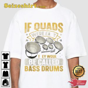 Quad Drums Marching Band Drummer Unisex Sweatshirt