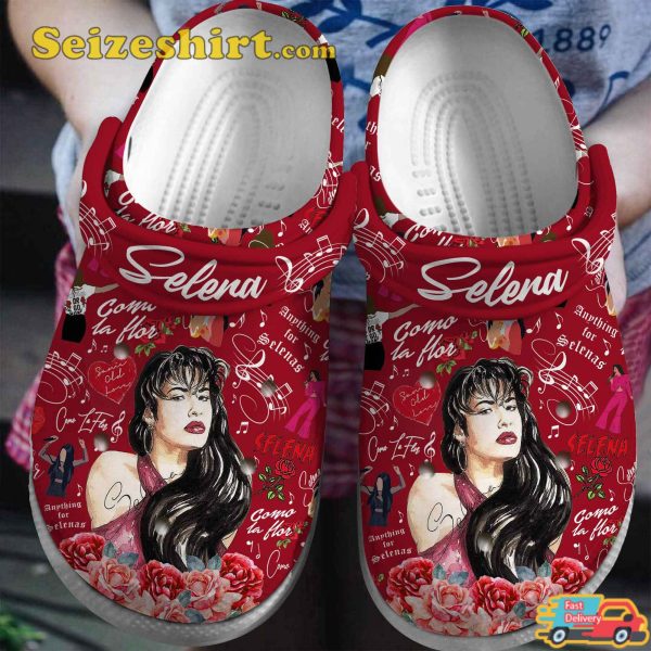 Queen of Tejano Music Selena Vibes Crocband Shoes