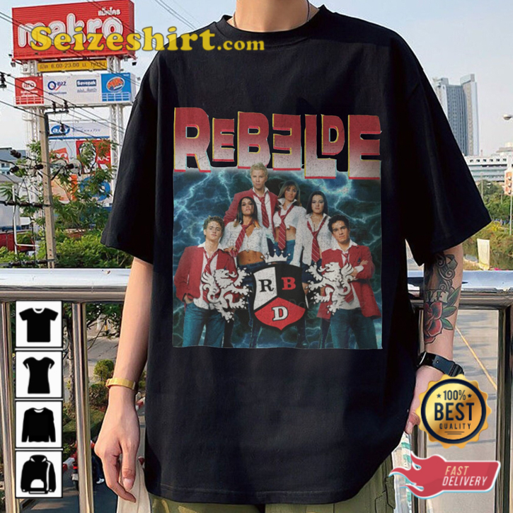 RBD Soy Rebelde Tour 2023 Latin Pop T-shirt