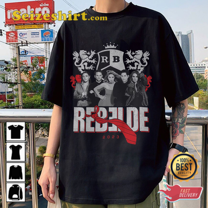 RBD Soy Rebelde World Tour 2023 Fan Gift T-shirt