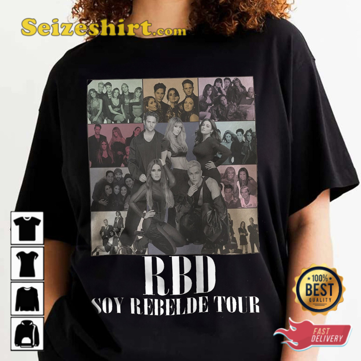 RBD Tour 2023 Soy Rebelde World Tour T-shirt
