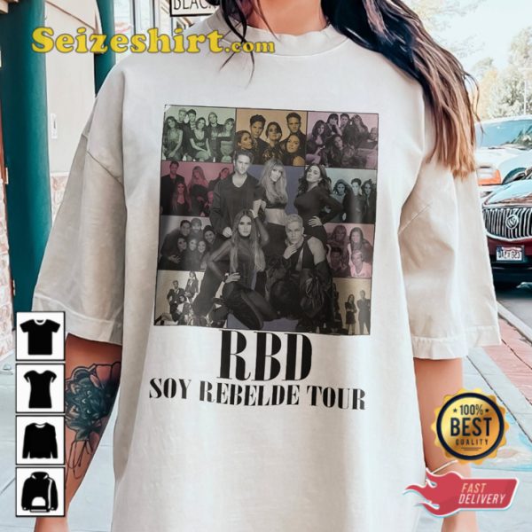 RBD Tour 2023 Soy Rebelde World Tour T-shirt