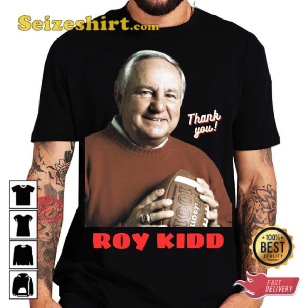 RIP Roy Kidd Thank You For Memory T-shirt