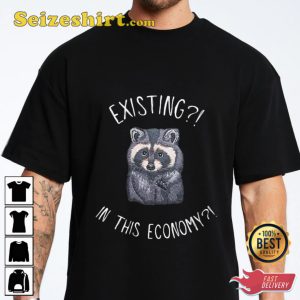 Raccoon Existential Crisis Feral Streep Funny Unisex Sweatshirt