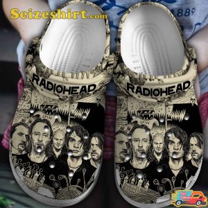 Radiohead Band Alternative Music Vibes Creep Melodies Comfort Crocs Clog Shoes