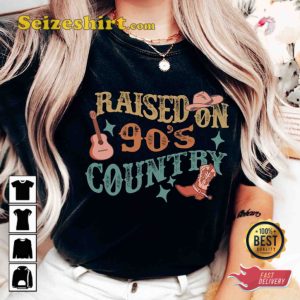 Raised On 90s Country Music Classic T-shirt