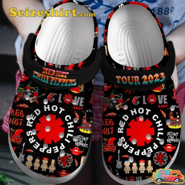 Red Hot Chili Peppers 90s Rock Music Scar Tissue Vibes Crocs Clog Shoes