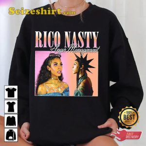 Rico Nasty Tour Vintage 90s Rapper T-shirt