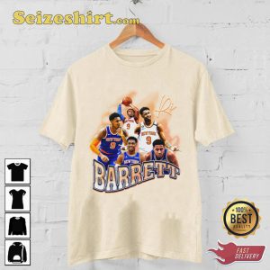 Rj Barrett NBA Young Gun Shooting Guard Sportwear T-Shirt