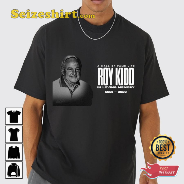 Roy Kidd In Loving Memory Football T-shirt