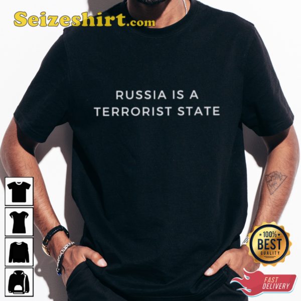 Russia Is A Terrorist State Internet Viral Trendy Sweatshirt