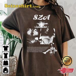 SZA RnB Sensation The Weekend SZA Tour Dates Concert T-Shirt