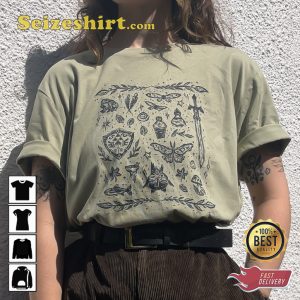 Sacred Forest The Forest Game Trendy Unisex Vintage Inspired T-shirt