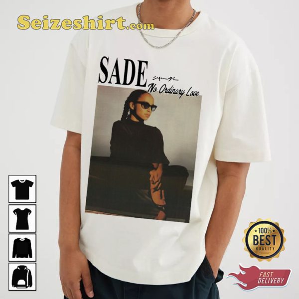 Sade Tour No Ordinary Love Album T-shirt