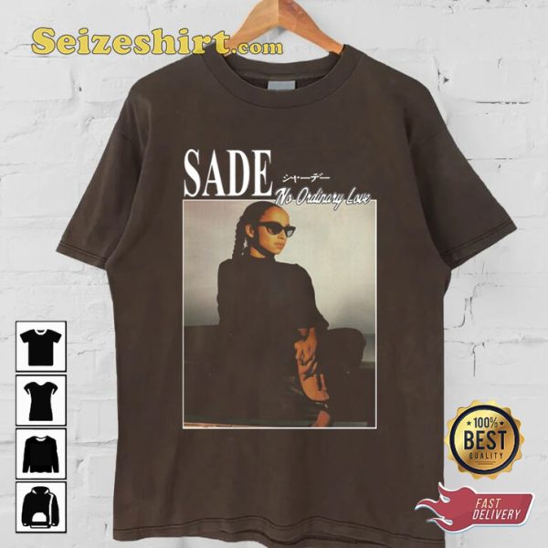 Sade Tour No Ordinary Love Album T-shirt