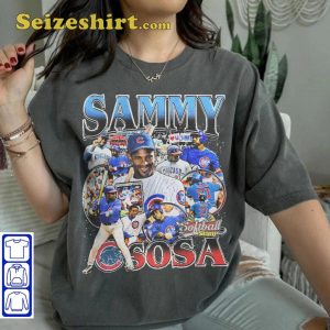 Sammy Sosa Slugging King MLB Legend Sportwear T-Shirt