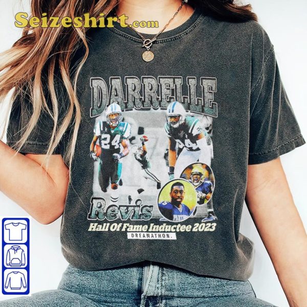 Sauce Gardner Darrelle Revis Hall Of Fame Inductee 2023 Sportwear T-Shirt