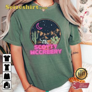 Scotty Mccreery Country Music Neon Moon T-Shirt