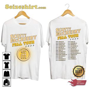 Scotty Mccreery Fall Tour 2023 Concert Music Fanwear Style Fashion T-Shirt